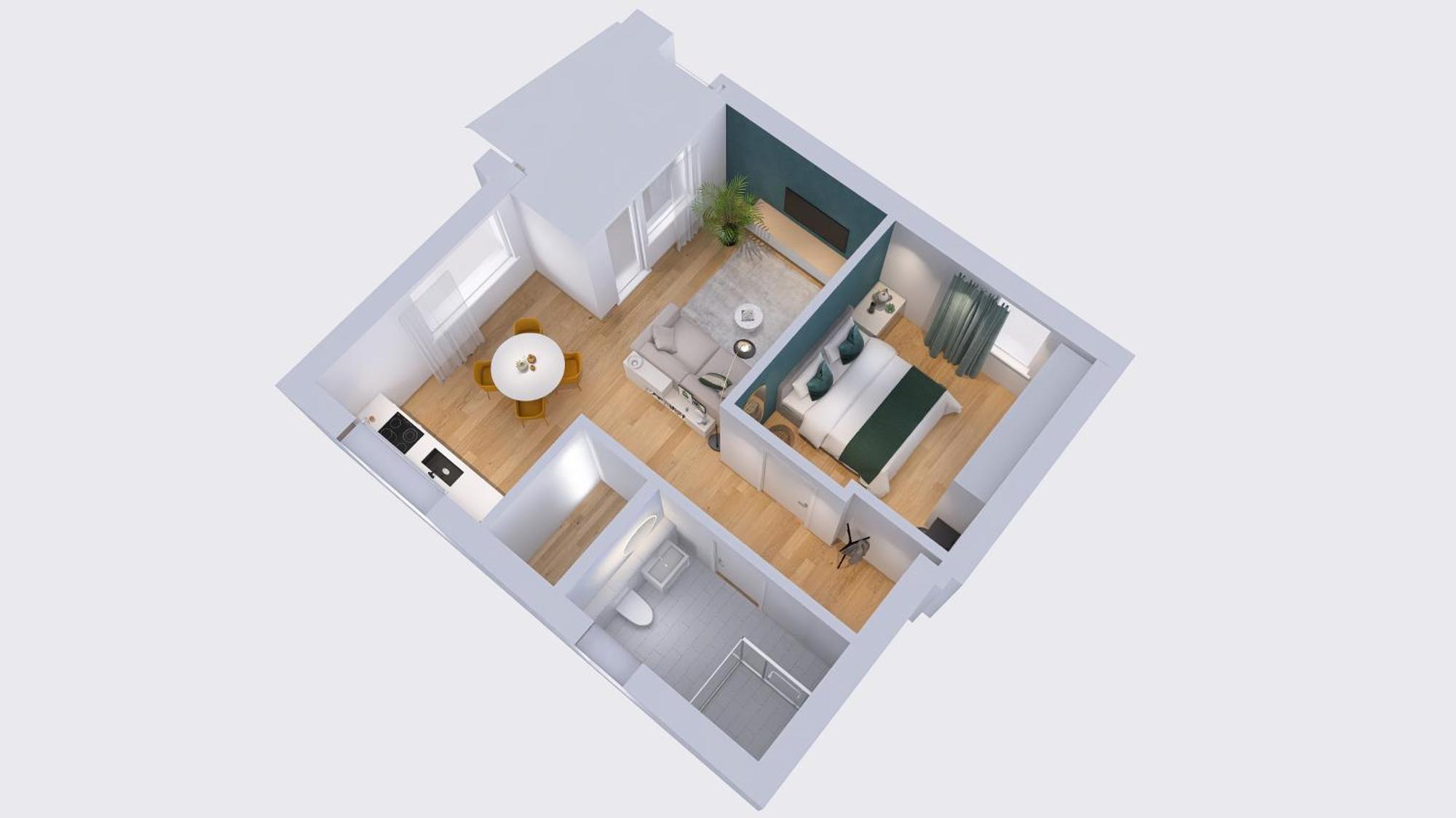 Apartmenthaus Am Kaiser-Wilhelm-Park Detmold Eksteriør bilde