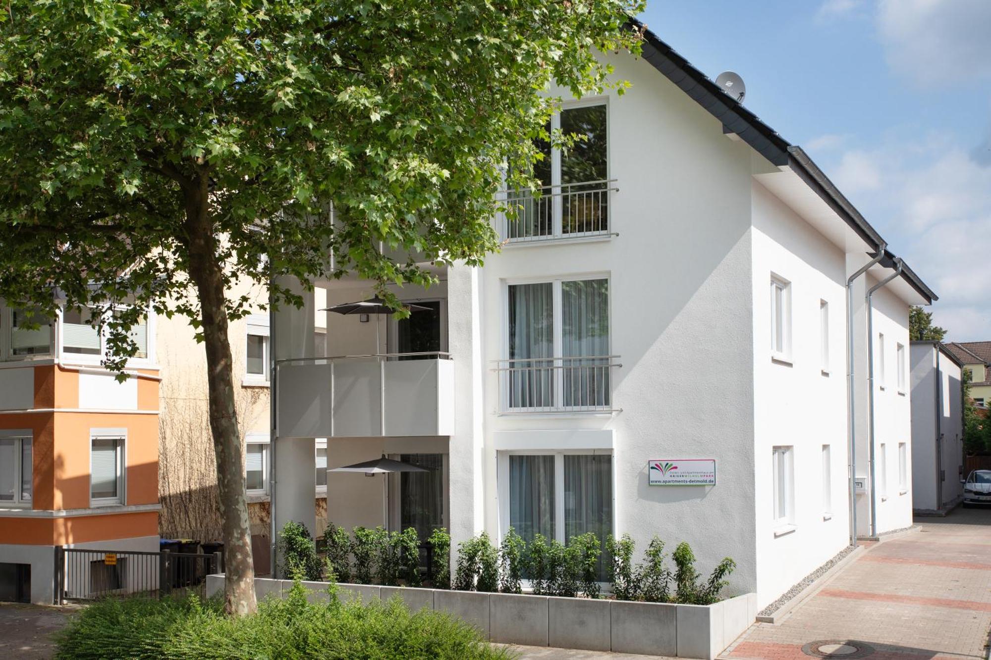 Apartmenthaus Am Kaiser-Wilhelm-Park Detmold Eksteriør bilde